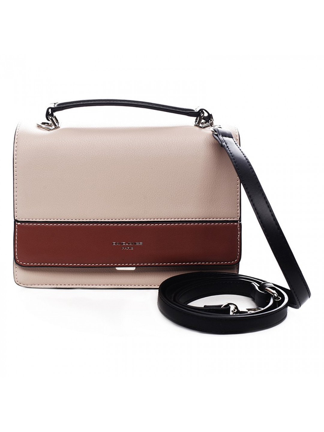 Dámská crossbody kabelka David Jones Tristana – růžová